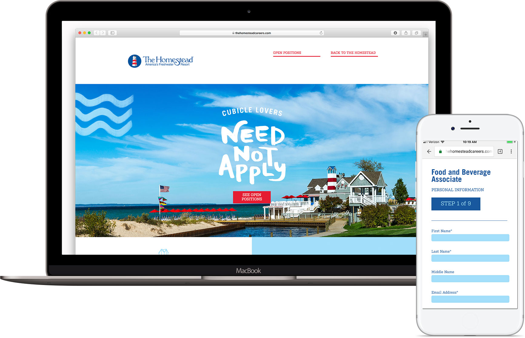Careers Website Design
